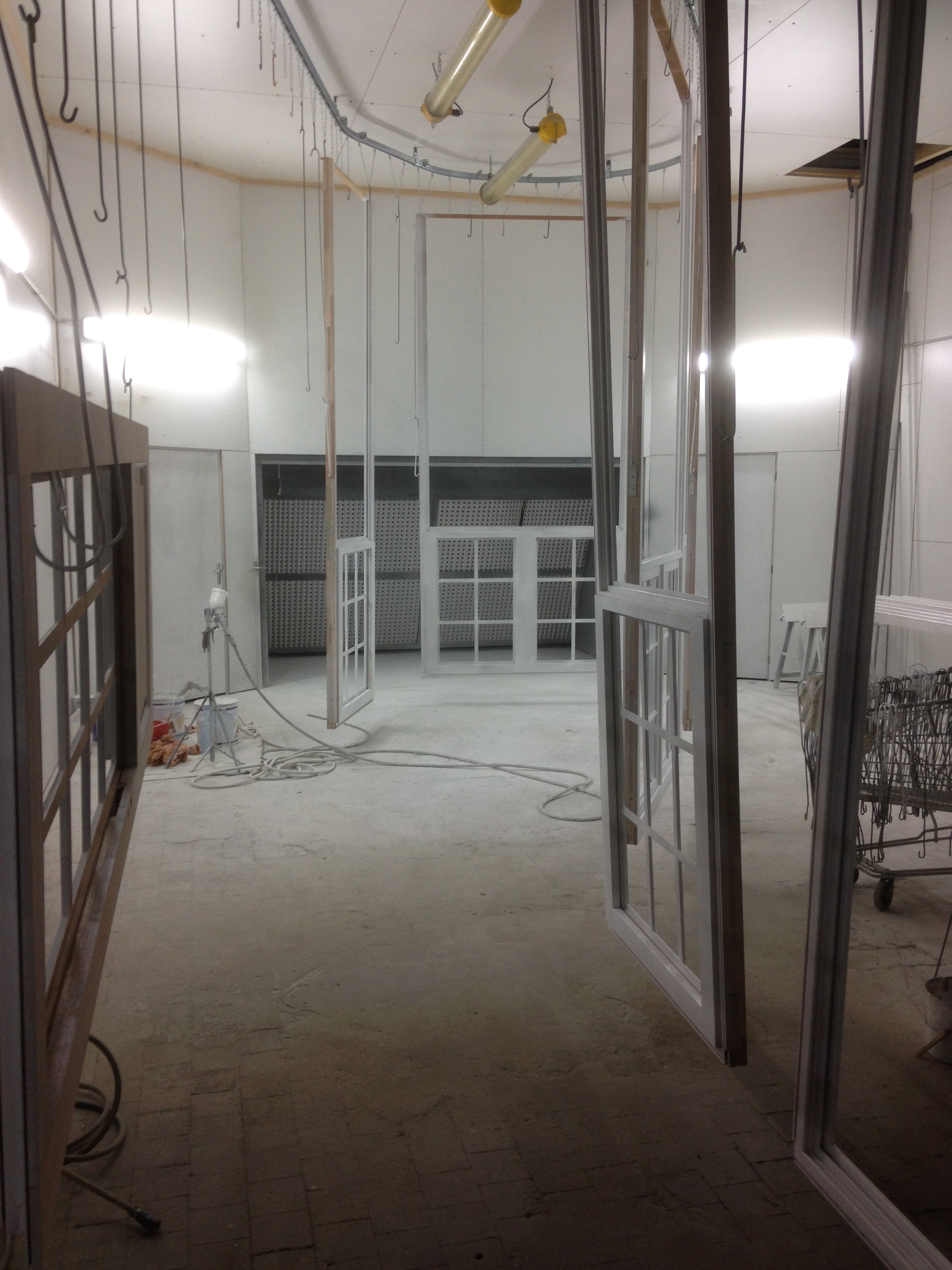 Cabine de peinture